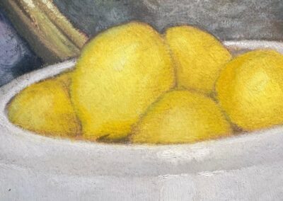 René De Pauw – nature morte aux citrons